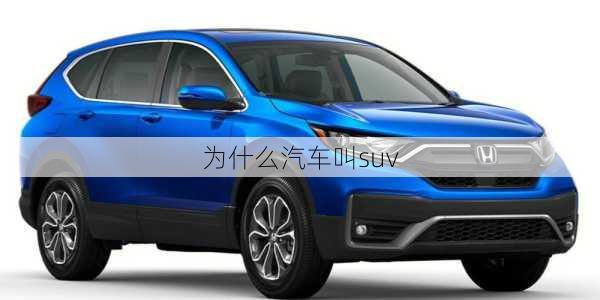 为什么汽车叫suv