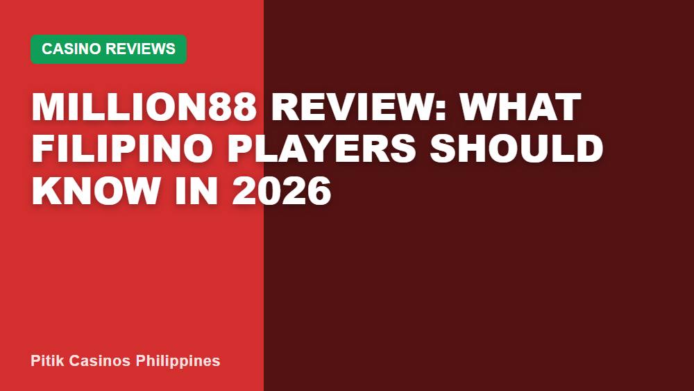 Million88 Review: What Filipino Players Should Know in 2026